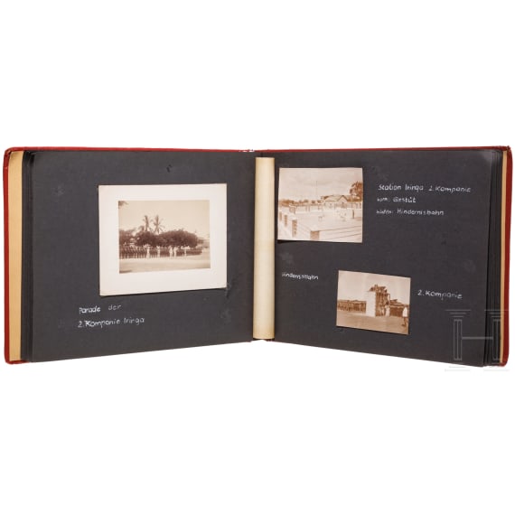 Lieutenant Johannes Abel - a photo album of German East Africa, circa 1900 - 1908