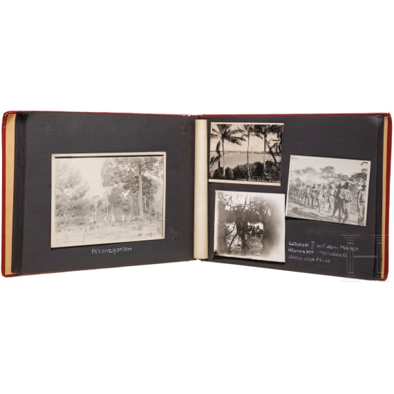 Lieutenant Johannes Abel - a photo album of German East Africa, circa 1900 - 1908