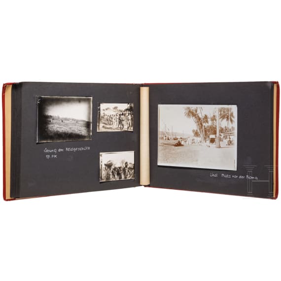Lieutenant Johannes Abel - a photo album of German East Africa, circa 1900 - 1908