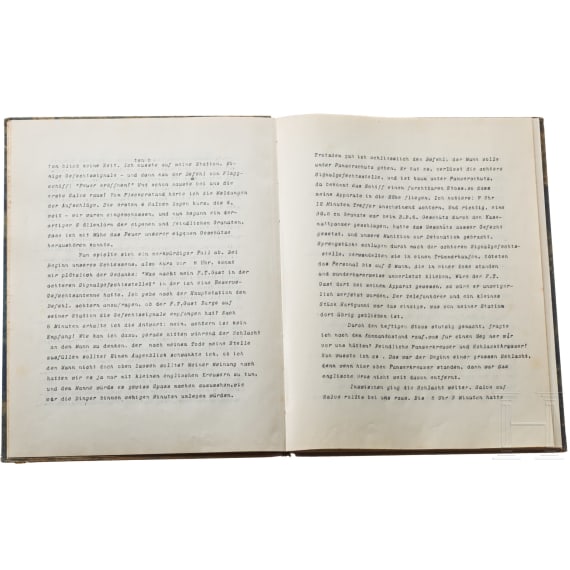 A diary of a German naval officer and a picture by Claus Bergen on the Battle of the Skagerrak in 1916