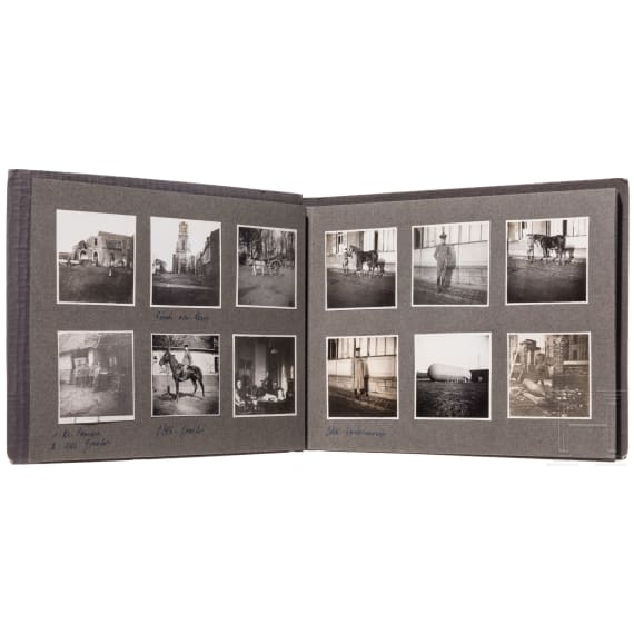Captain Johannes Abel - a photo album, 1916