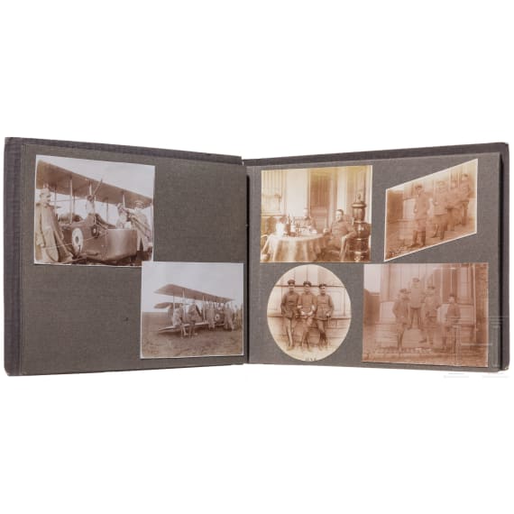 Captain Johannes Abel - a photo album, 1916