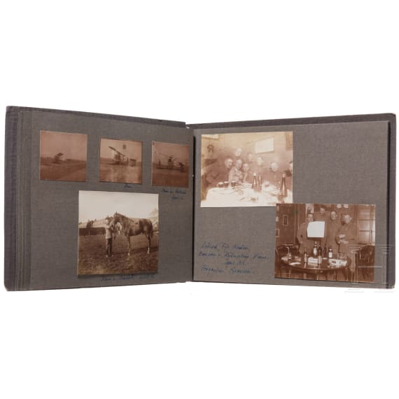 Captain Johannes Abel - a photo album, 1916