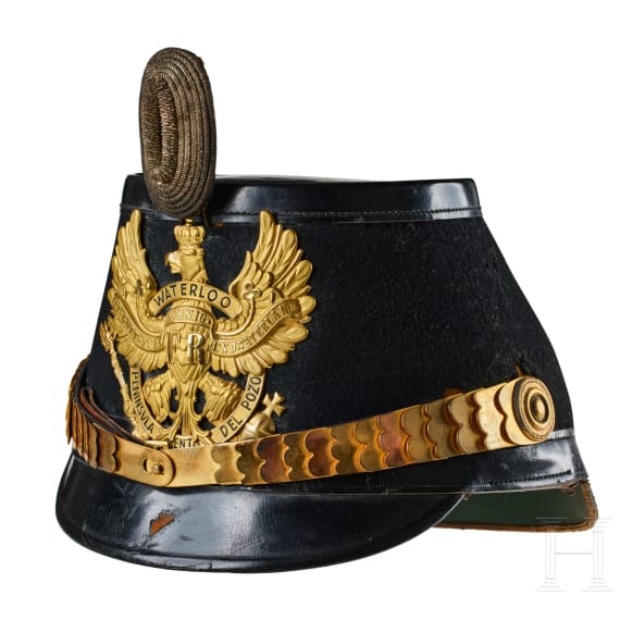 An Officer's Shako from J&auml;ger Battalion 10
