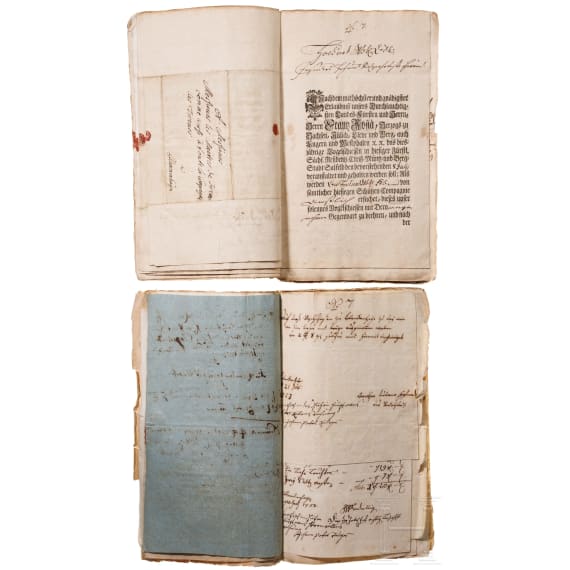 Dokumente der B&uuml;chsen-Sch&uuml;tzen-Kompagnie Blankenhain von 1753 - 1801