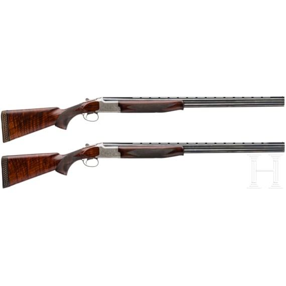 Bockdoppelflintenp&auml;rchen Miroku Mod.3800 GM-III, im Koffer