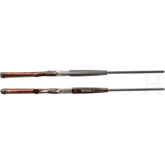 Bockdoppelflintenp&auml;rchen Miroku Mod.3800 GM-III, im Koffer