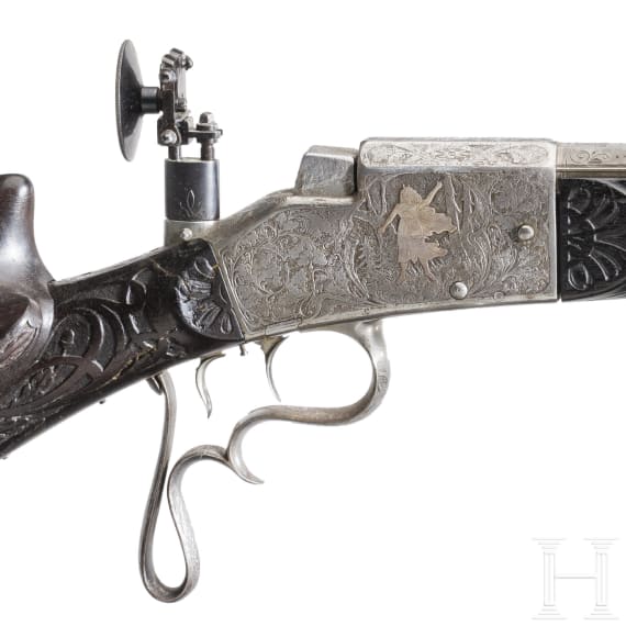 Feuerstutzen System Aydt, Emil von Nordheim, Mehlis, um 1910