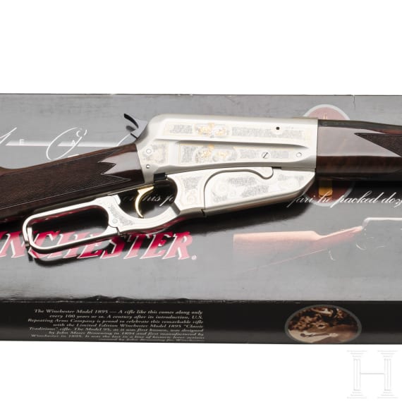Winchester, Mod. 1895, im Karton