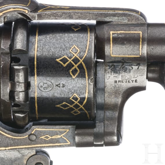Lefaucheux-Revolver, um 1865