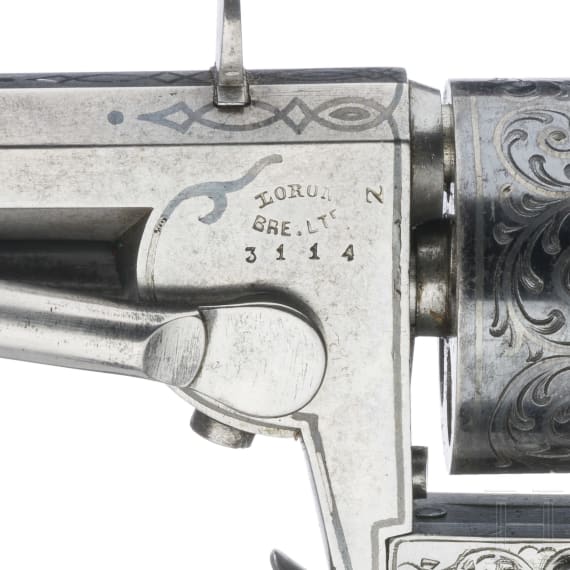 Loron Br&eacute;v&eacute;t&eacute; in Box, um 1870