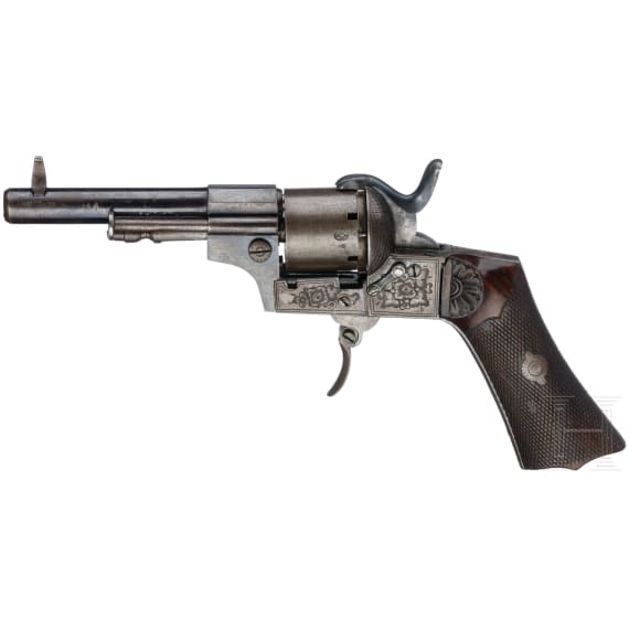Lefaucheux-Revolver, Belgien, um 1877