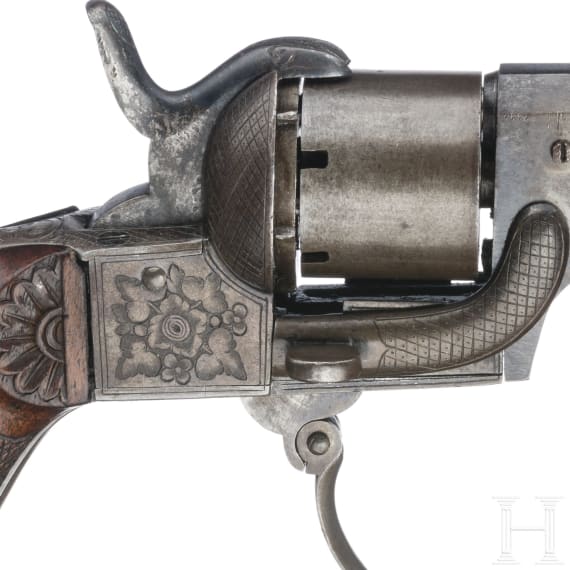 Lefaucheux-Revolver, Belgien, um 1877