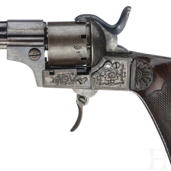 Lefaucheux-Revolver, Belgien, um 1877