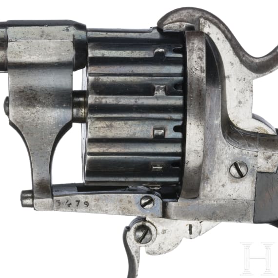Lefaucheux-Revolver, Belgien, um 1880