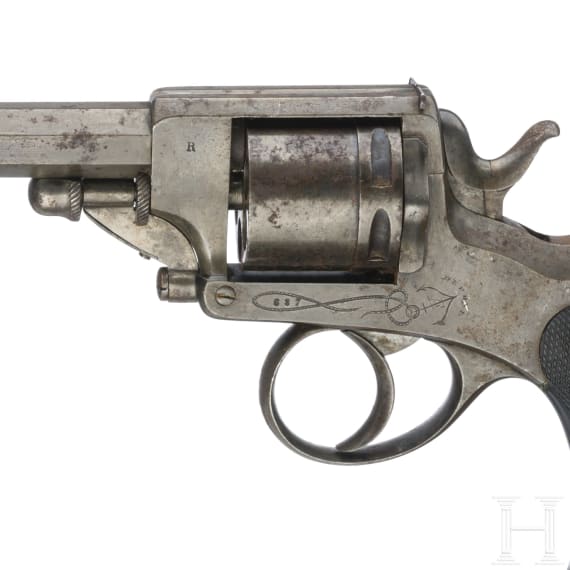 Ziviler Marinerevolver Raion Aro &agrave; Troyes, um 1880