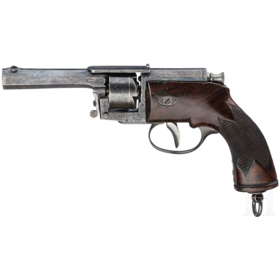 Dreyse Z&uuml;ndnadelrevolver, um 1870