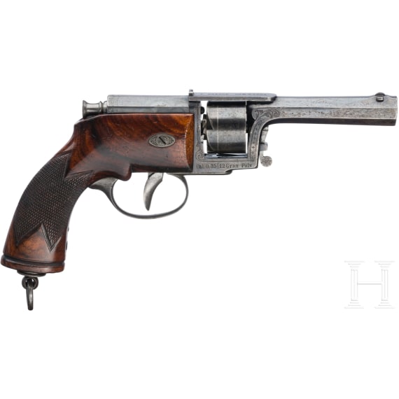 Dreyse Z&uuml;ndnadelrevolver, um 1870