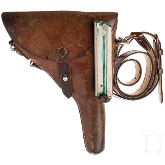 Parabellum 1906, DWM, Commercial, in Tasche