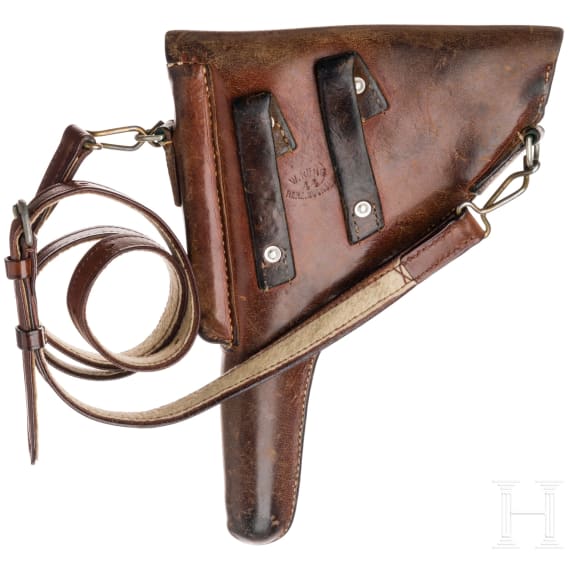 Parabellum 1906, DWM, Commercial, in Tasche