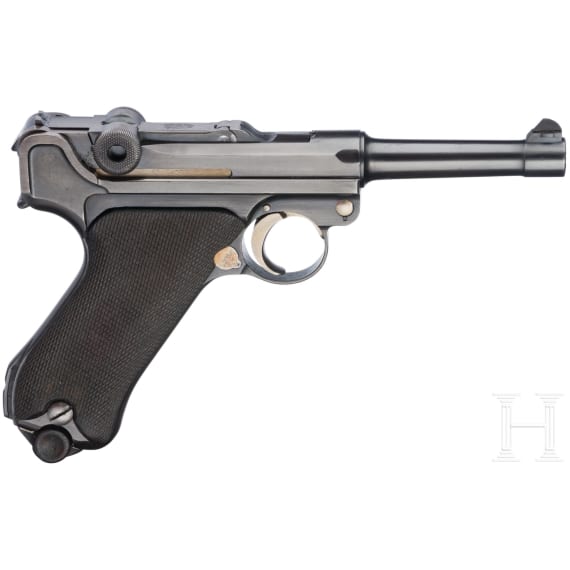 Parabellum DWM 1923 Commercial, "Safe & Loaded"