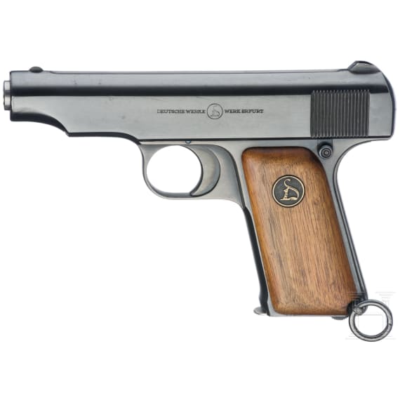 Pistole Ortgies, 5. Ausf&uuml;hrung, mit Wechsellauf