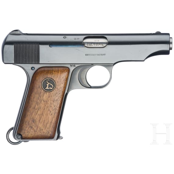 Pistole Ortgies, 5. Ausf&uuml;hrung, mit Wechsellauf