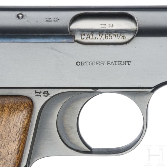 Pistole Ortgies, 5. Ausf&uuml;hrung, mit Wechsellauf