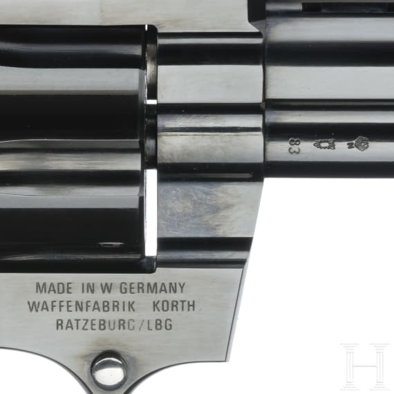 Korth Mod. Combat, mit Wechseltrommel, im Koffer