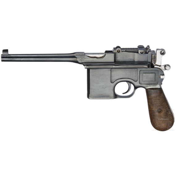 Pistole Mauser C96 Prewar Commercial, Kal. 7,63 mm