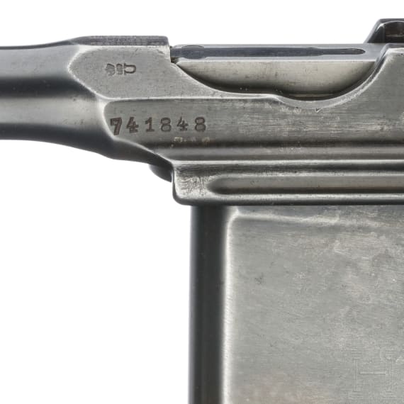 Pistole, Mauser C96, Kal. 7,63 mm