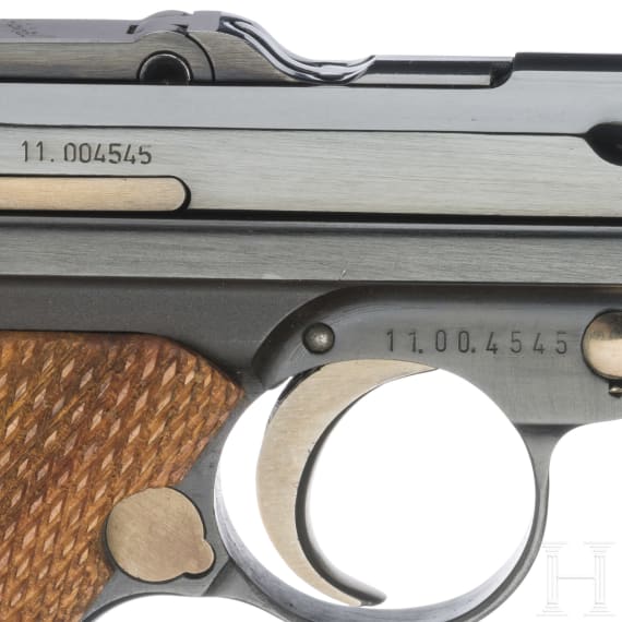 Parabellum Mauser Mod. 29/70, Exportversion, im Karton