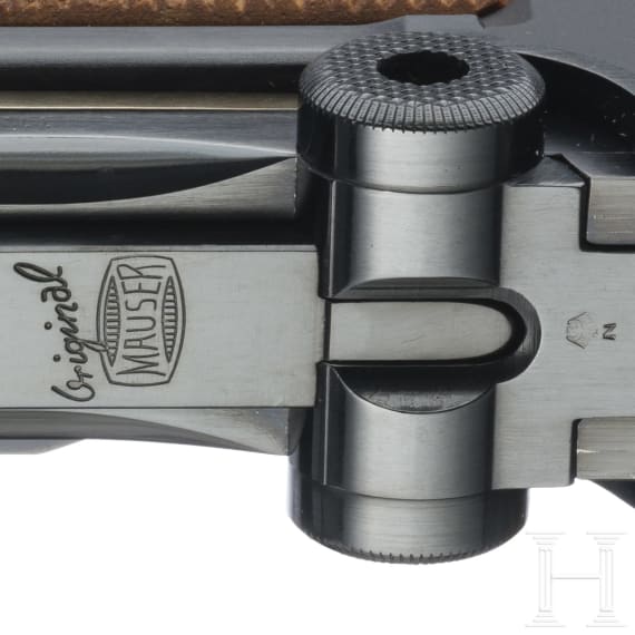 Parabellum Mauser Mod. 29/70, Exportversion, im Karton