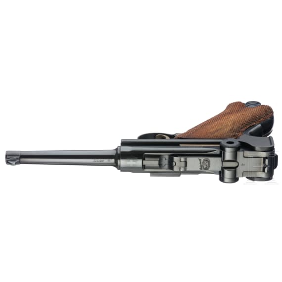 Parabellum Mauser, Erinnerungsmodell "75 Jahre Parabellum-Pistole", in Schachtel