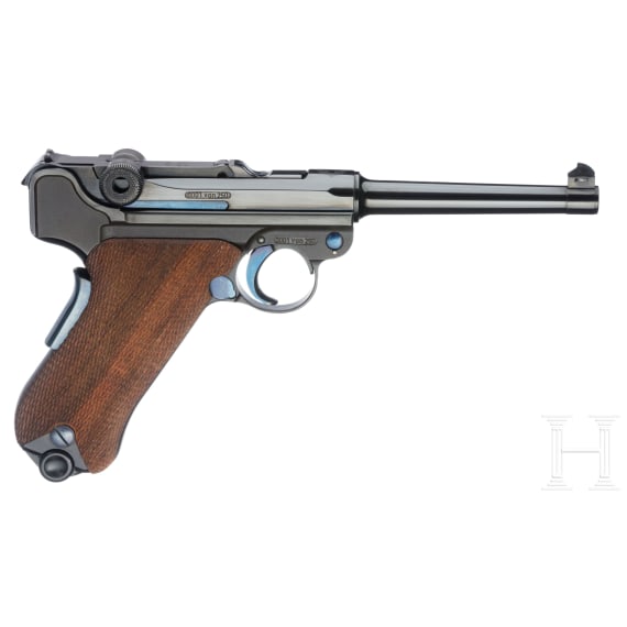 Mauser Erinnerungsmodell "75 Jahre Parabellum-Pistole", im Koffer