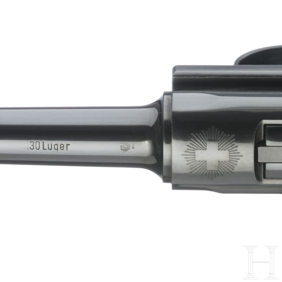 Mauser Erinnerungsmodell "75 Jahre Parabellum-Pistole", im Koffer