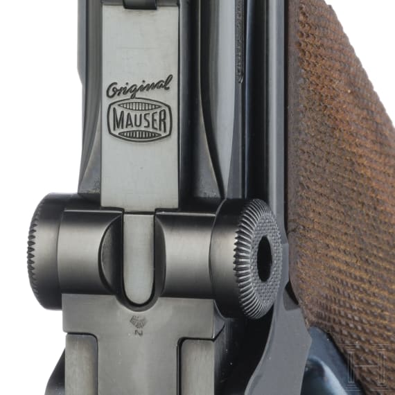 Mauser Erinnerungsmodell "75 Jahre Parabellum-Pistole", im Koffer