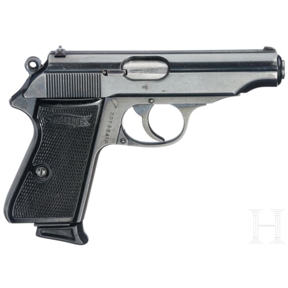 Pistole, Walther Zella-Mehlis, Mod. PP, Kal. 7,65 mm Brown.