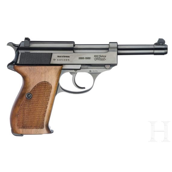 Walther P 38, Ganzstahl, 100-j&auml;hriges Jubil&auml;um, im Karton
