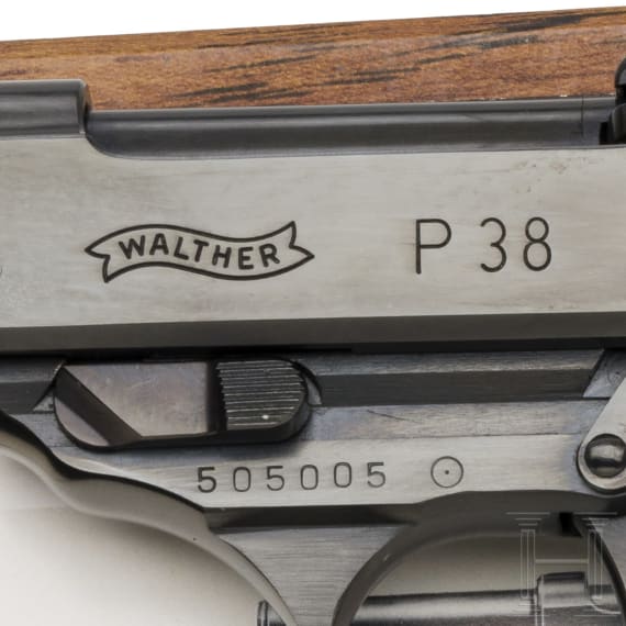Walther P 38, Ganzstahl, 100-j&auml;hriges Jubil&auml;um, im Karton