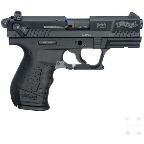Walther P22 im Koffer