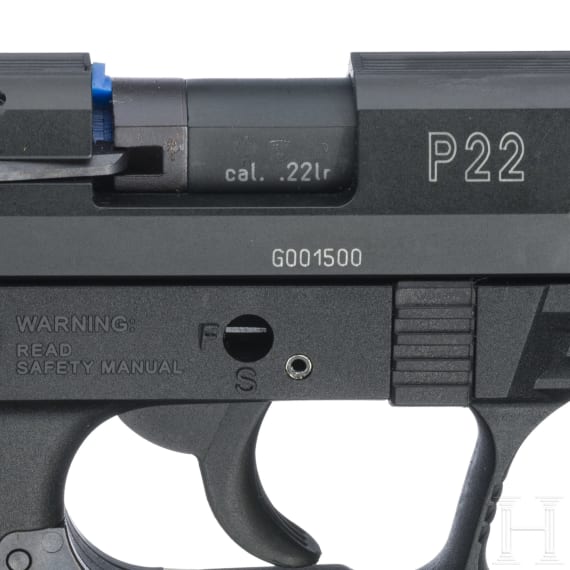 Walther P22 im Koffer
