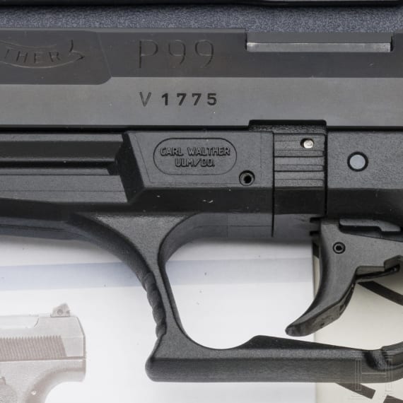 Walther P99, Vorserie, im Koffer