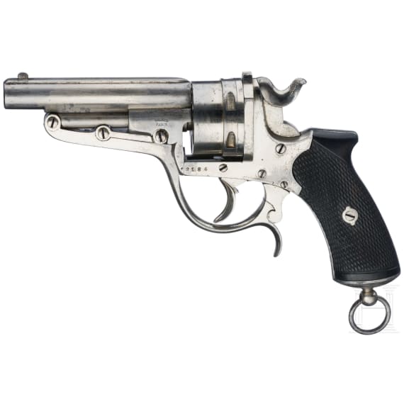 Revolver Galand, Commercial, vernickelt