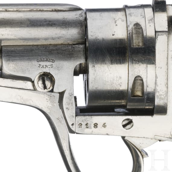 Revolver Galand, Commercial, vernickelt