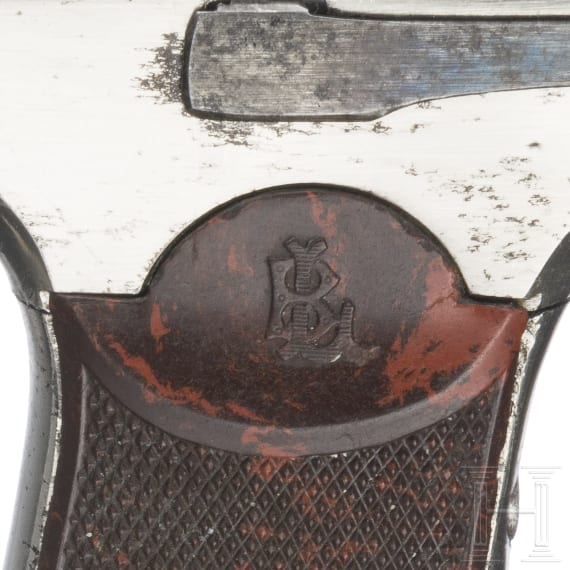 Brun-Latrige-Einhandpistole, um 1890