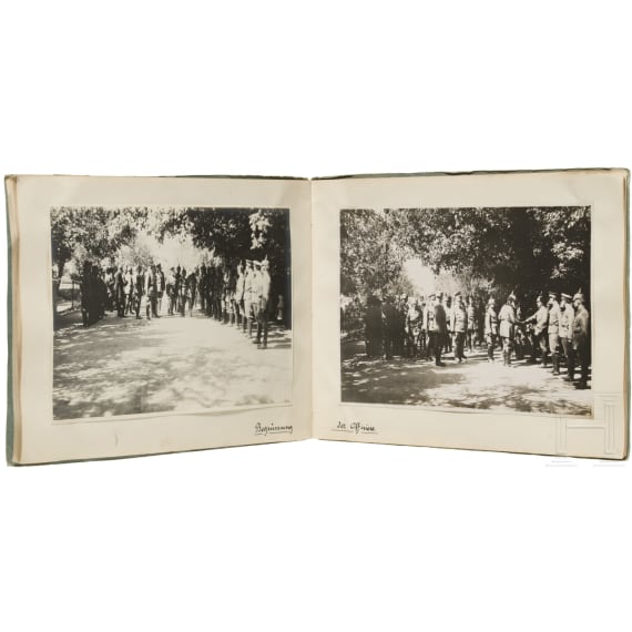 Fotoalbum mit K&ouml;nig Ludwig III. v. Bayern in Nisch