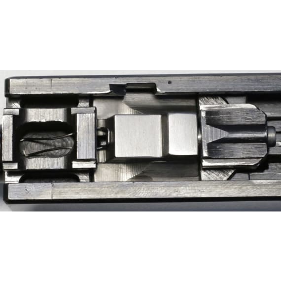 Walther Mod. P 38, "Nullserie", 1. Variante, Truppenversuch