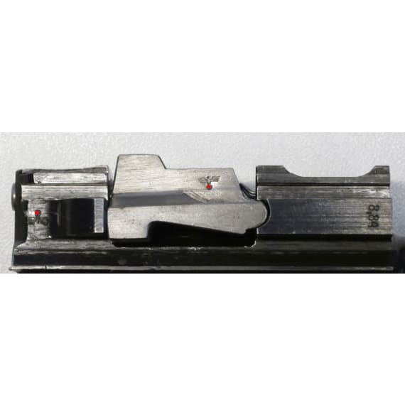 Walther Mod. P 38, "Nullserie", 1. Variante, Truppenversuch