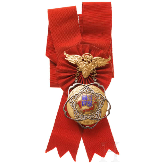 Wilhelm Kempff (1895 - 1991) - goldene Jiji Shimpo Medal of Honor, verliehen an den deutschen Klaviervirtuosen und Komponisten, 1936